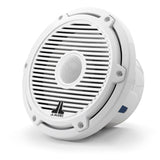 JL Audio M6-770X-C-3Gw 7.7" Marine Coaxial Speakers-Gloss White Sports Grills (Pair)