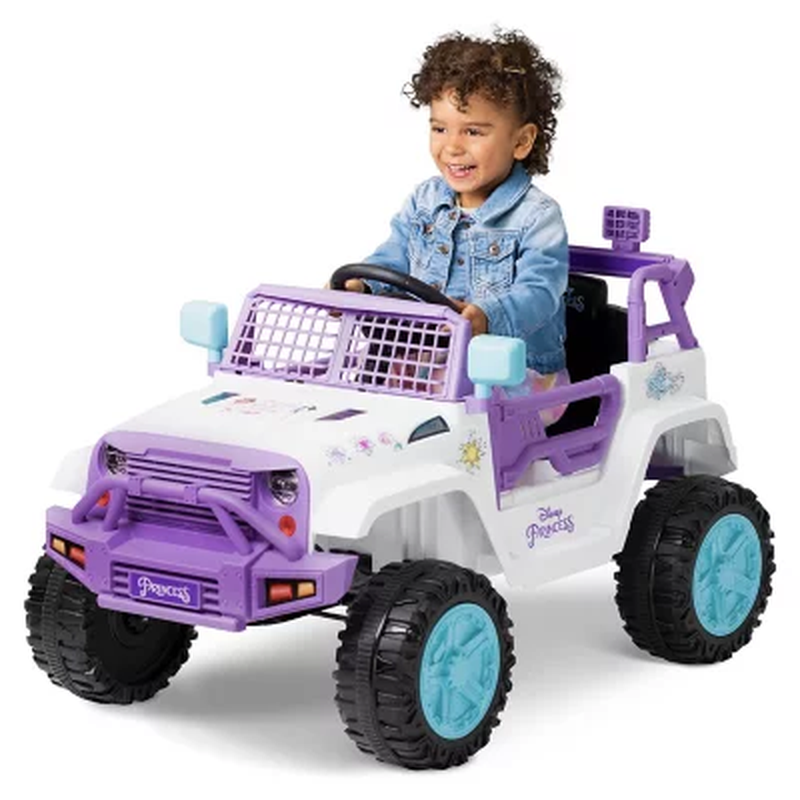 Magical Disney Princess 6-Volt Ride-On Car for Little Royalty