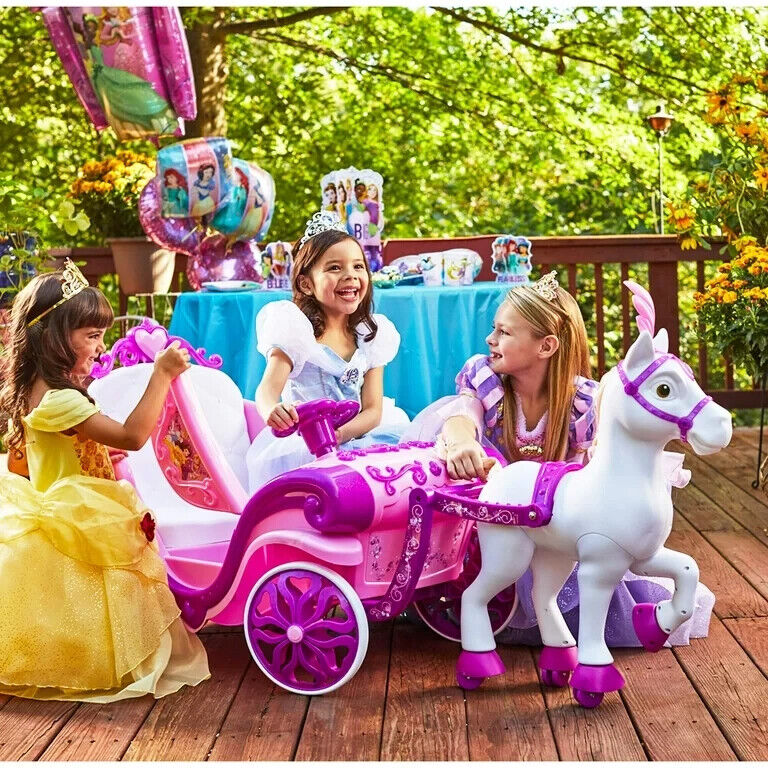 Magical Disney Princess Ride-On Toy for Kids Ages 3-7 - Up to 2.5 mph