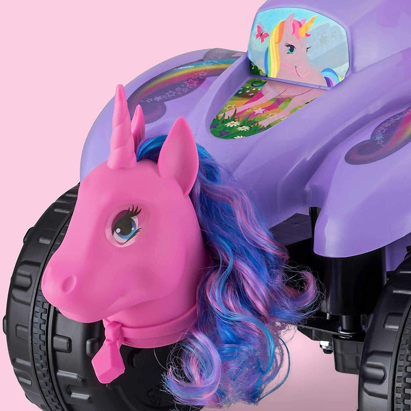 Magical Unicorn Quad for Toddlers, 6V Battery Powered, Ideal for Ages 1.5-3, Purple