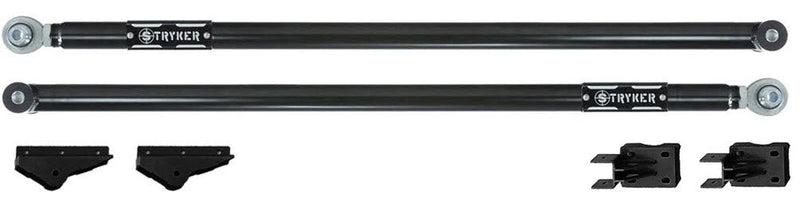 0-12" F450 Long Bed Tube Traction Bars for 2017-2026 Stryker Off Road Design