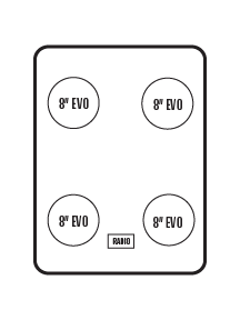 2021+ Can-Am Commander MAX / 2019+ Maverick Sport MAX Stereo Tops (4-Seat)