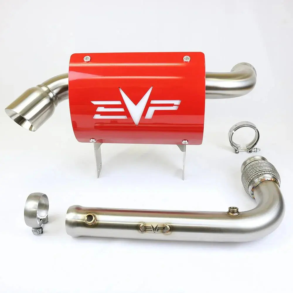 Can Am Maverick X3 Magnus 3" Turbo Full Back Exhaust System Evolution Powersports