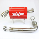 Can Am Maverick X3 Magnus 3" Turbo Full Back Exhaust System Evolution Powersports