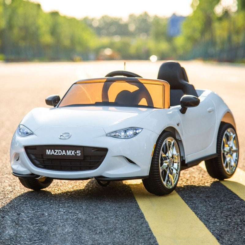 Mazda Licensed 12V Ride-On Car for Kids with Remote Control