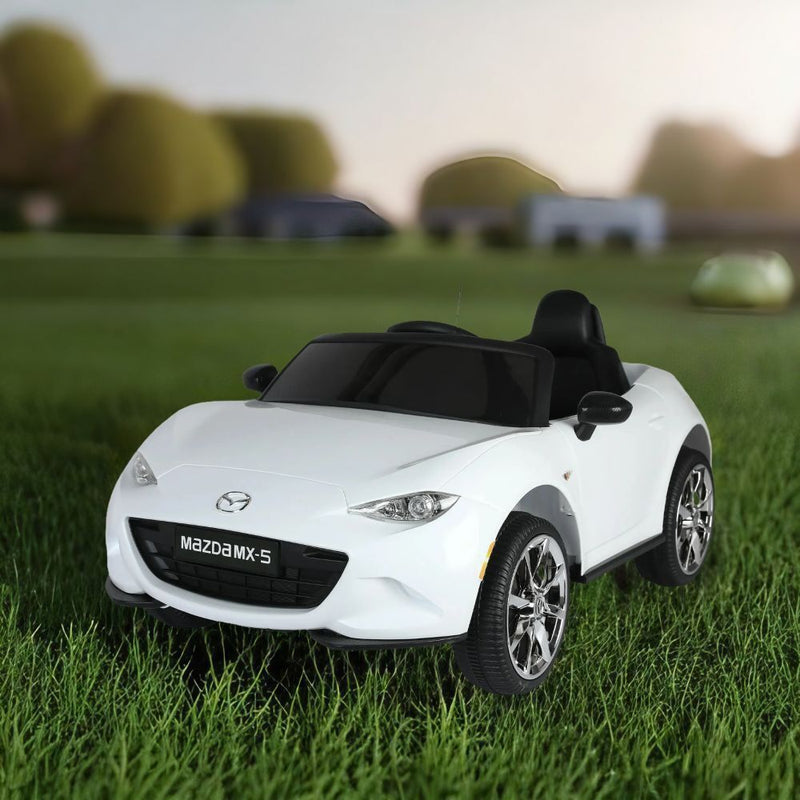 MAZDA MX-5 RF 12V Kids Ride-On Car with 2.4G Remote Control for Parents - The Perfect Choice for Young Drivers!