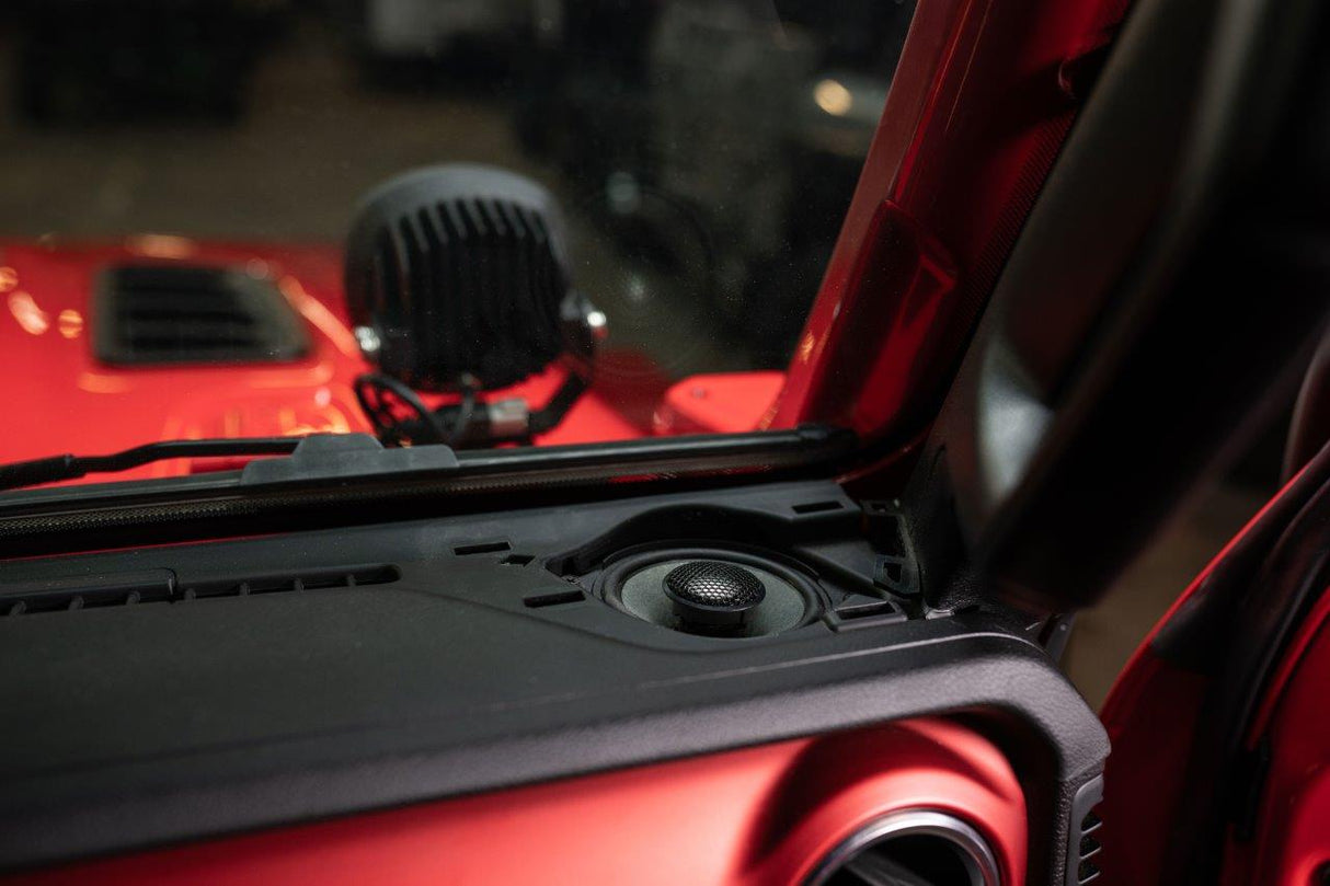 MB Quart 800/ 1200 Watt STAGE 4/ 6 Tuned Six Speakers System Upgrade I '18-'26 JL Wrangler/ '20-'26 JT Gladiator