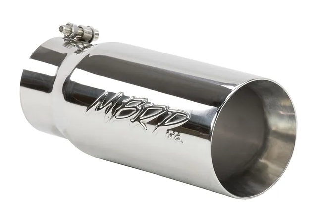 MBRP Tip - 5″ O.D. Angled Rolled End 4″ Inlet 18″ in Length MBRP
