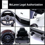McLaren Ride On Car for Kids: Electric Toy with Remote Control - Officially Licensed 12V Gift