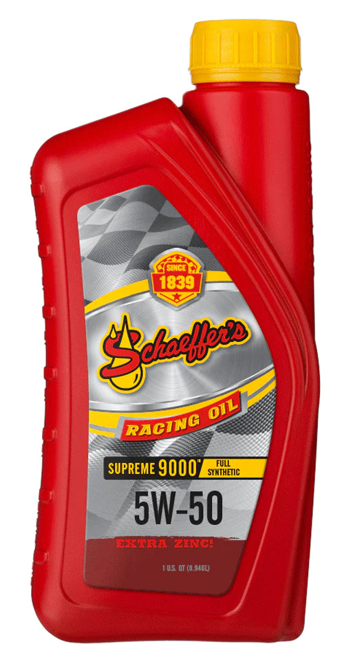 Supreme 9000™ Full Synthetic Racing Oil 5W-50