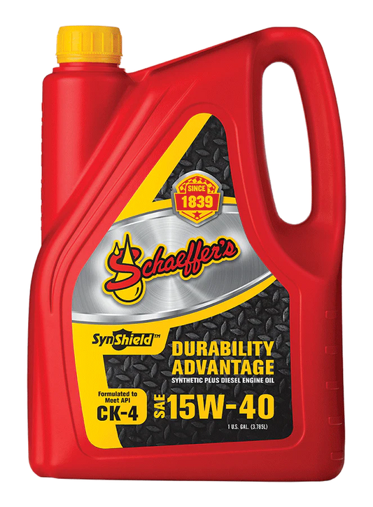 Schaeffers 0700-006 SynShield® Durability Advantage 15W-40