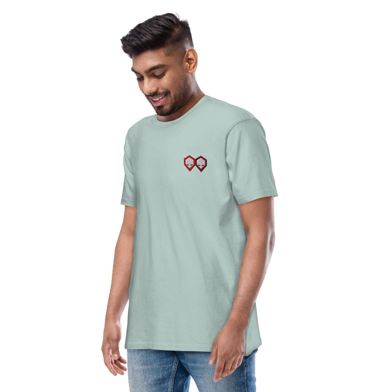 Double Trouble Premium Cotton T-Shirt Workshop 12