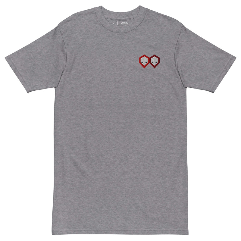 Double Trouble Premium Cotton T-Shirt Workshop 12