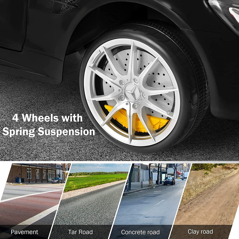 Mercedes Benz AMG SL65 Electric Ride On Car for Kids with Remote Control and LED Lights - 12V