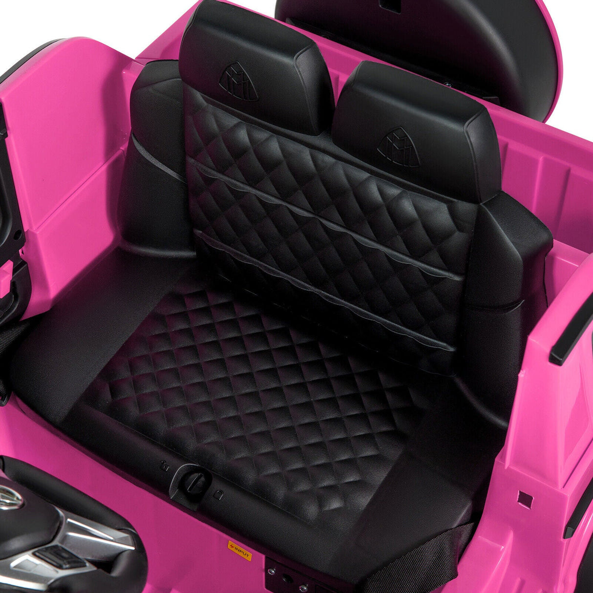 Mercedes-Benz Electric Ride On Car for Kids - 3 Speeds, LED Lights, Bluetooth, and Remote Control