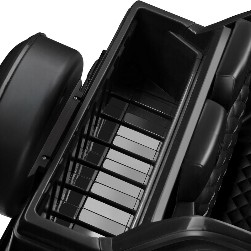 Mercedes-Benz Kids Ride-On Car with 3 Speeds, LED Lights, Music, and Remote Control - 12V Battery Powered