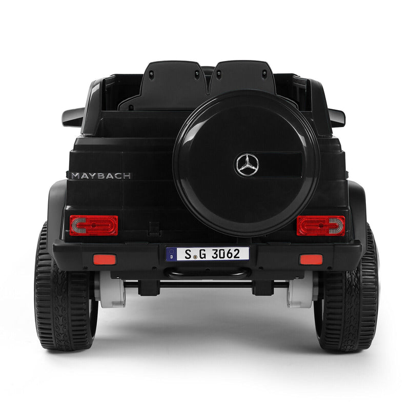 Mercedes-Benz Kids Ride-On Car with 3 Speeds, LED Lights, Music, and Remote Control - 12V Battery Powered