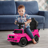 Mercedes Benz G350 3-in-1 Push Car: Stroller, Sliding Car, and Canopy in One!