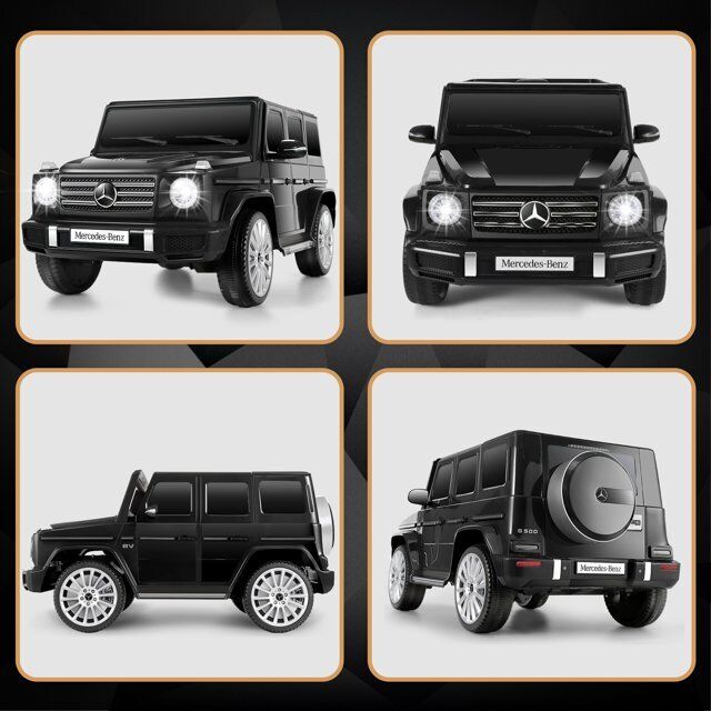 Mercedes-Benz G500 12V Electric Ride-On Car for Kids - Officially Licensed Motorized Toy