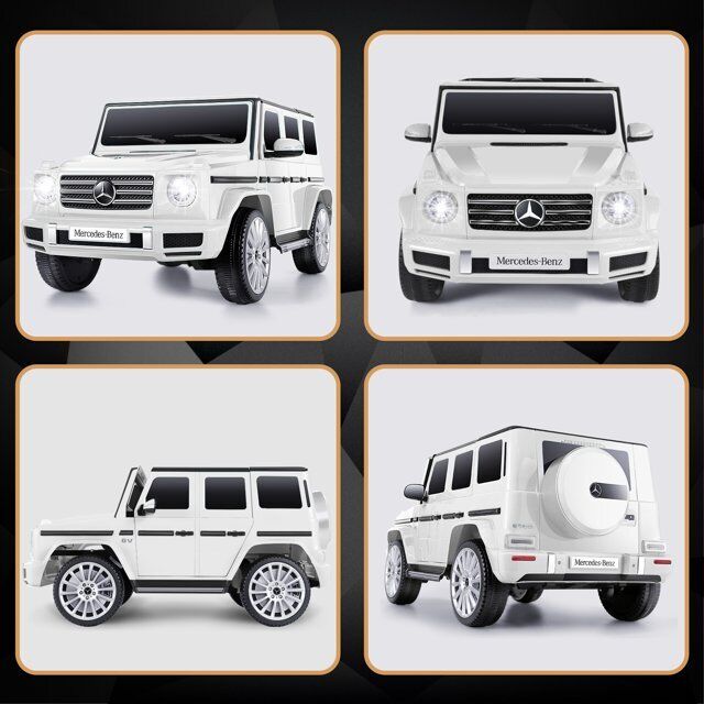 Mercedes-Benz G500 12V Electric Ride-On Car for Kids - Officially Licensed Motorized Toy