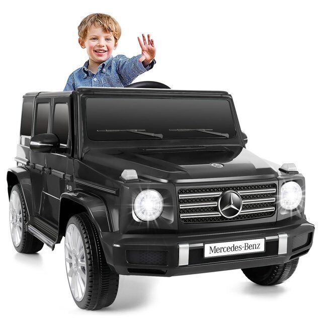 12V Licensed Mercedes-Benz G500 Electric Ride-On Car for Kids with Remote Control