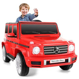12V Licensed Mercedes-Benz G500 Electric Ride-On Car for Kids with Remote Control