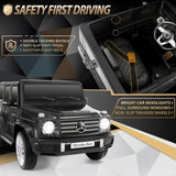 12V Licensed Mercedes-Benz G500 Electric Ride-On Car for Kids with Remote Control