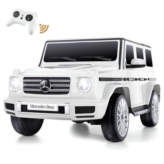 12V Licensed Mercedes-Benz G500 Electric Ride-On Car for Kids with Remote Control