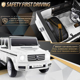 12V Licensed Mercedes-Benz G500 Electric Ride-On Car for Kids with Remote Control