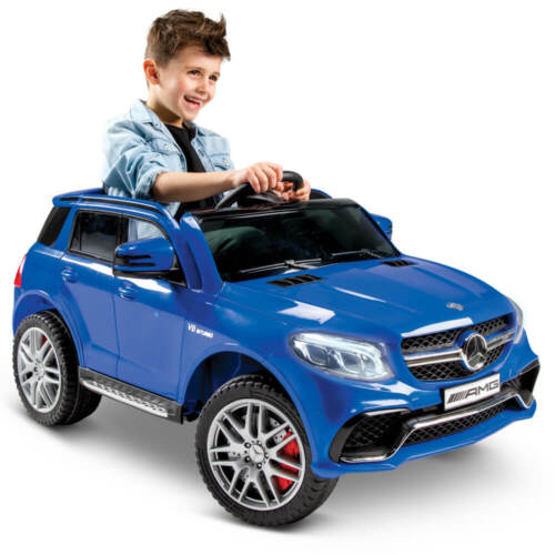 Mercedes-Benz GLE63s Kids Ride On Car 6V in Blue - Premium Toy Vehicle for Young Drivers