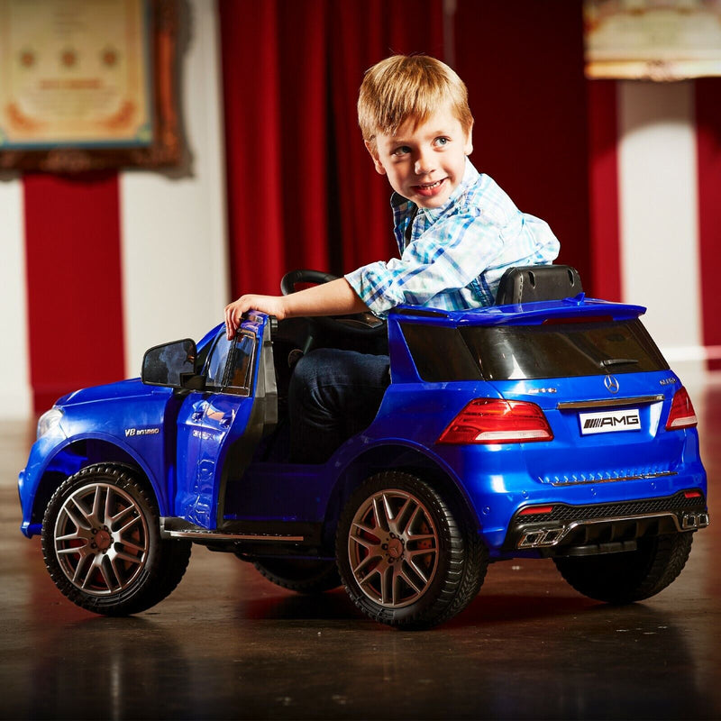 Mercedes-Benz GLE63s Kids Ride On Car 6V in Blue - Premium Toy Vehicle for Young Drivers