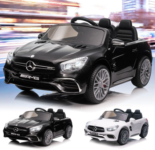 Mercedes-Benz Licensed 12V Electric Ride-On Car for Kids with Remote Control and MP3 Compatibility