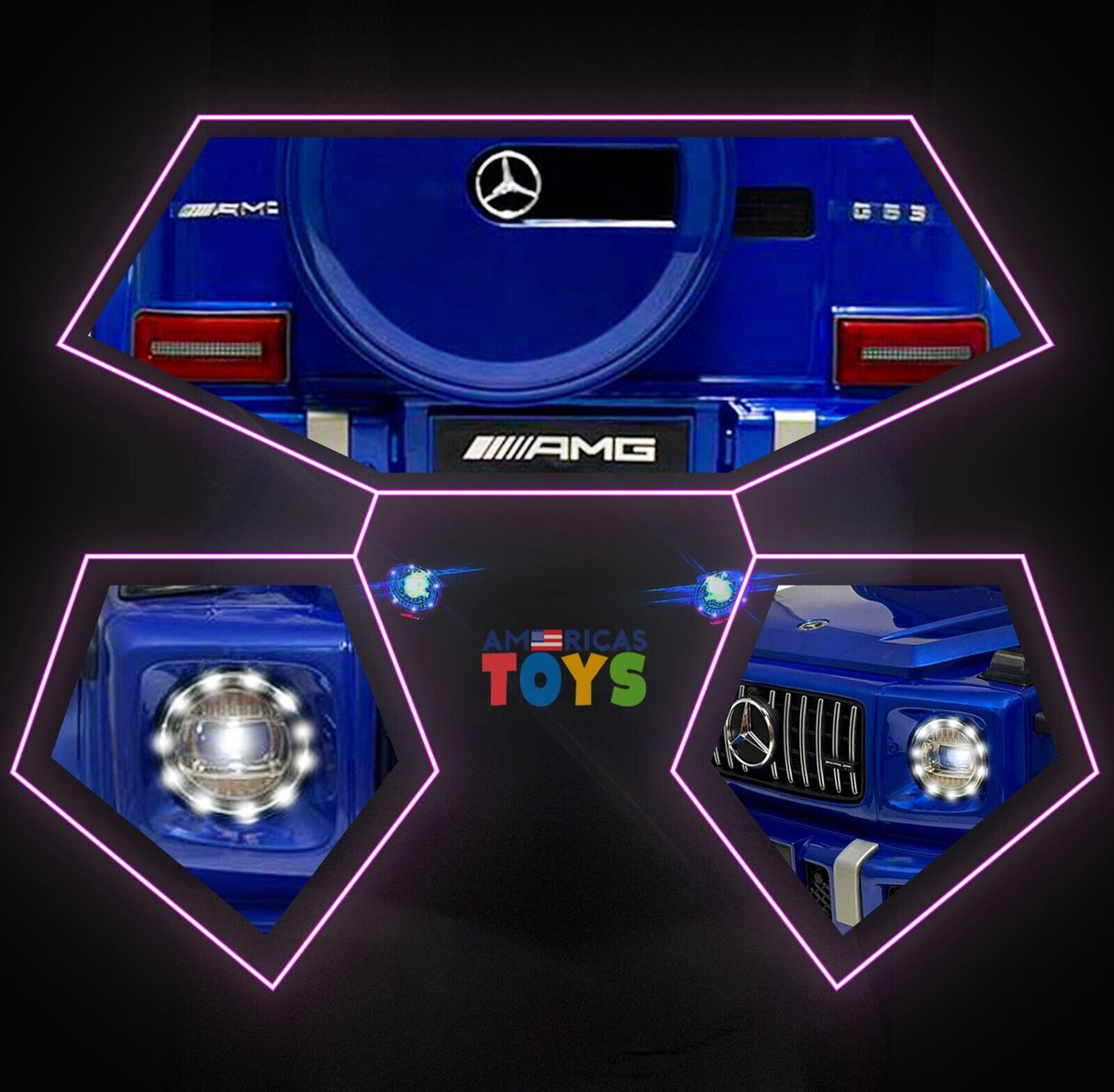 Mercedes-Benz Licensed 12V Ride-On Truck for Kids with Remote Control - Available in Multiple Colors