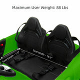 Mercedes-Benz Licensed Kids Ride On Car with MP3 Player and Remote Control Handle