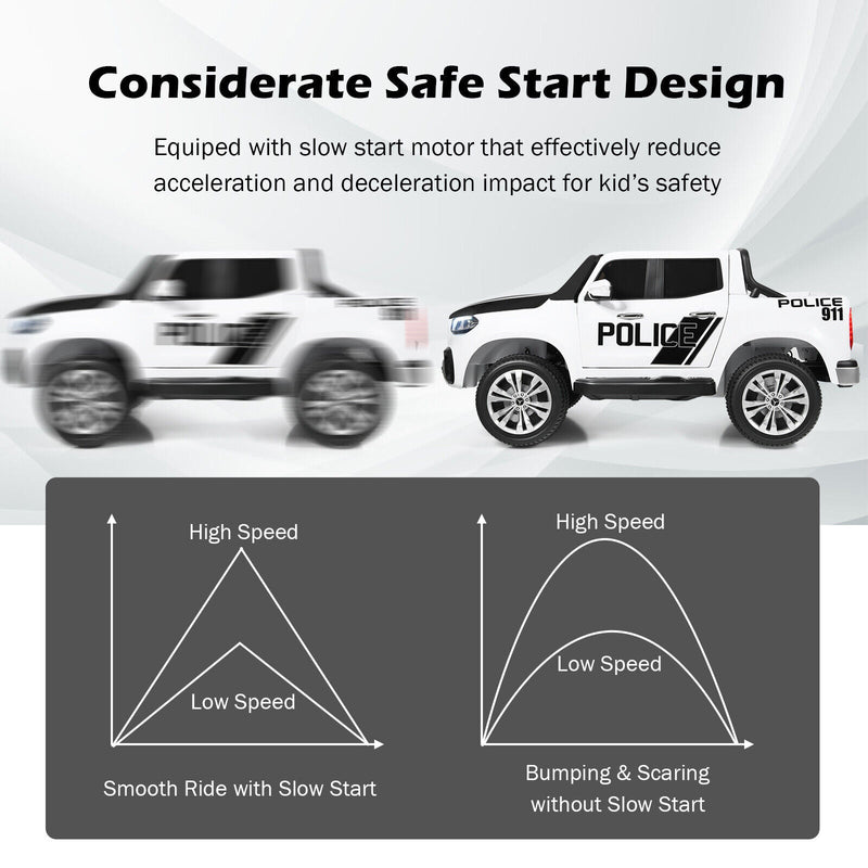 Mercedes Benz Licensed X Class RC 2-Seater 12V Kids Ride On Car with Trunk