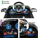 Mercedes Benz SLS Kids Ride On Car with 2.4G Remote Control in Black