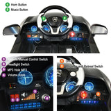 Mercedes Benz SLS Kids Ride on Car with MP3 Player - Black
