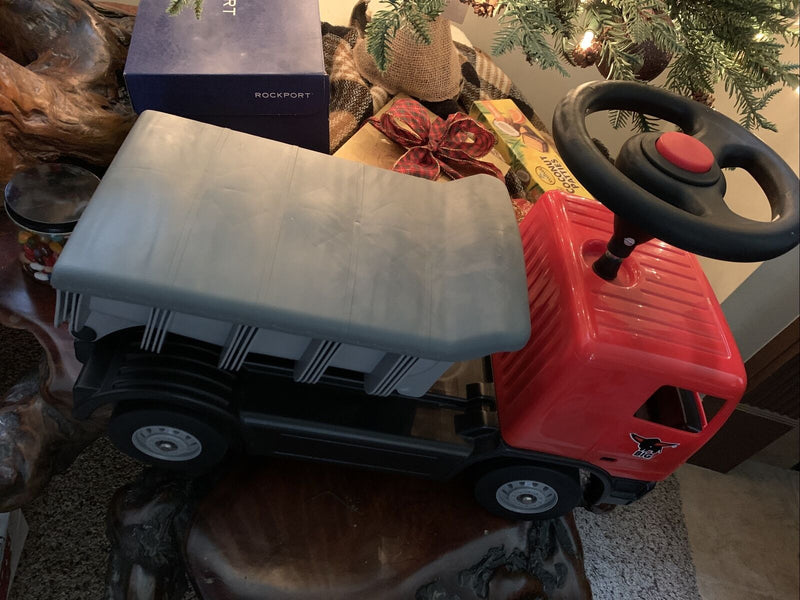 Mercedes Dump Truck Ride-On Toy for Toddlers