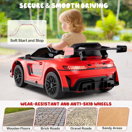 12V Mercedes Benz Electric Car for Kids with 2.4G Remote Control MagicCars