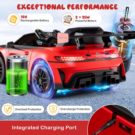 12V Mercedes Benz Electric Car for Kids with 2.4G Remote Control MagicCars
