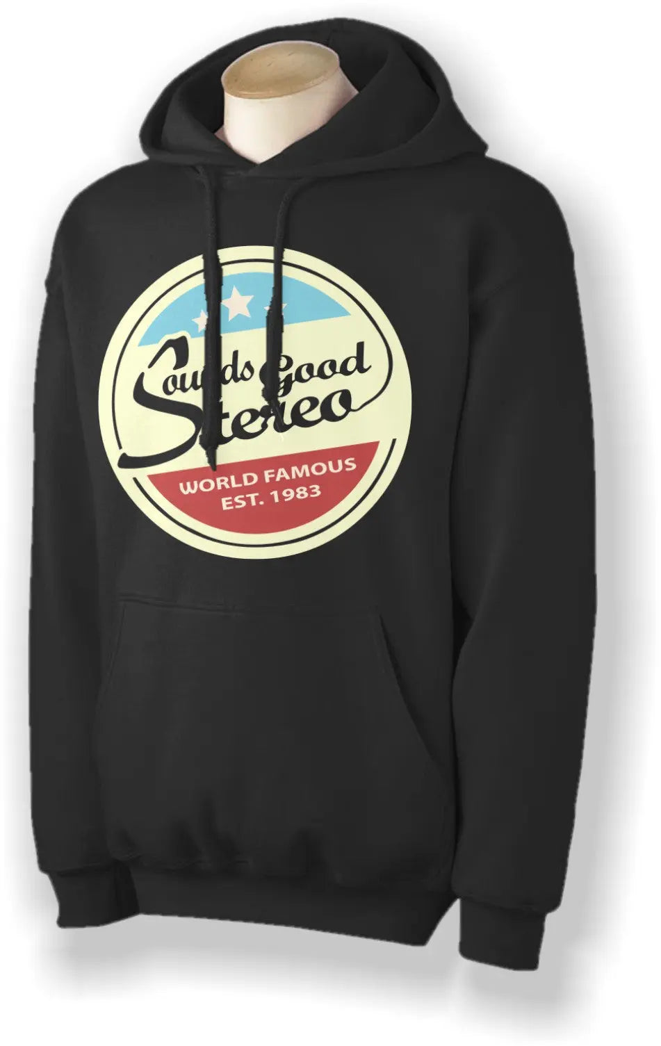 RETRO - Sounds Good Stereo Premium Pull-Over Hoodie Sounds Good Stereo Online