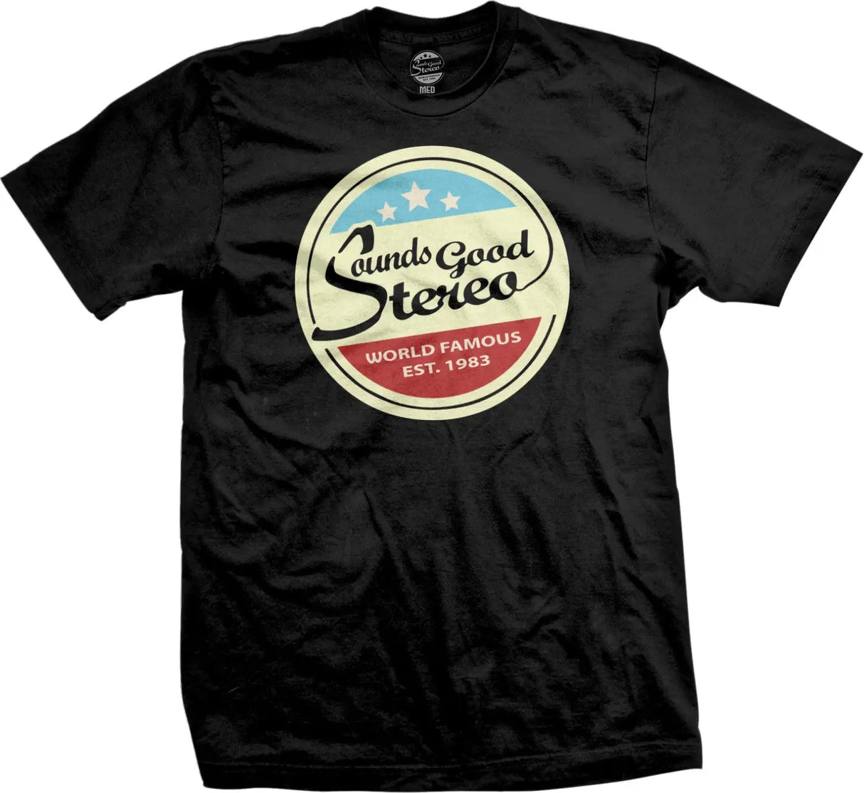 RETRO - Sounds Good Stereo T-Shirts (White Shirts Run Small, bump to a larger size :) Sounds Good Stereo Online