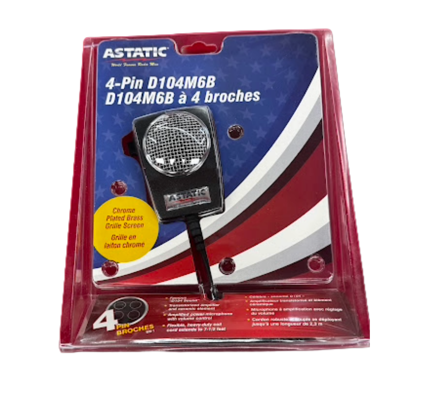 Mobile Power Microphone, 4-Pin Mobile