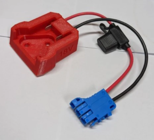 Milwaukee M18 Peg Perego Upgrade Battery Adapter Docking Kit