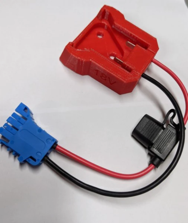 Milwaukee M18 Peg Perego Upgrade Battery Adapter Docking Kit
