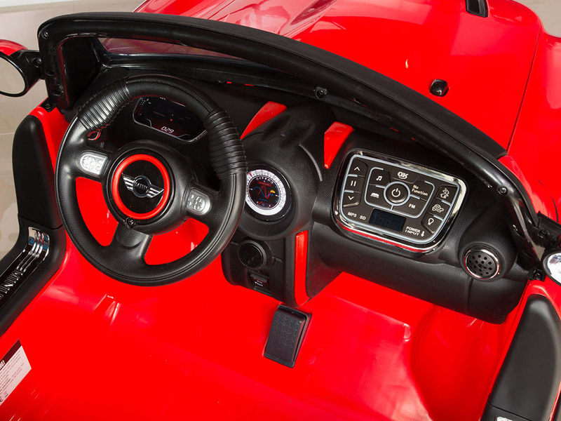 Mini Cooper 2 Seater Electric Ride On RC Car For Children W/Magic Cars® Wireless Parental Control