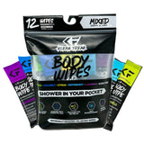 Body Wipes - 12 Pack Klean Freak