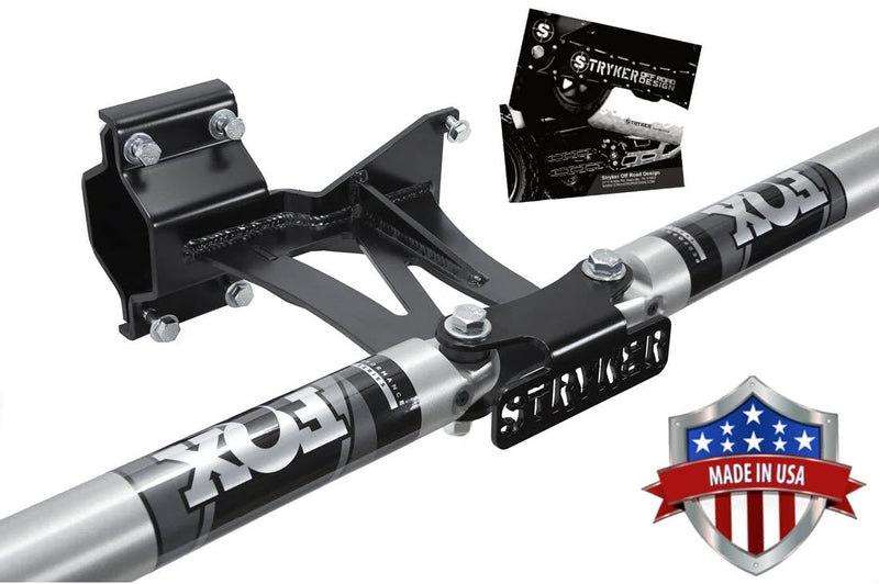 Ford Super Duty Dual Steering Stabilizer 2 - 2 Stryker Off Road Design