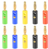 4mm banana plugs with Screw or Soldering Availability TekShack