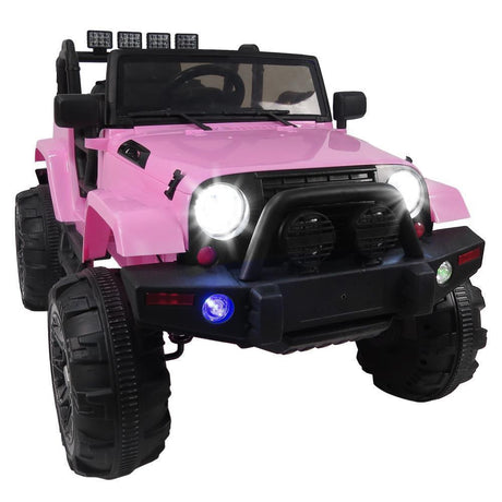 MP3 Remote Control Electric Ride-On Truck for Kids - 1 Seater with Battery Power